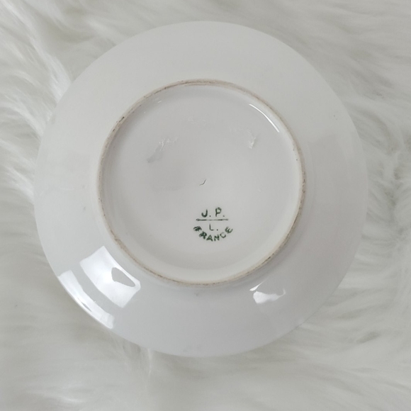 Antique J.P.L. Limonges France candle holder ceram - Picture 4 of 7